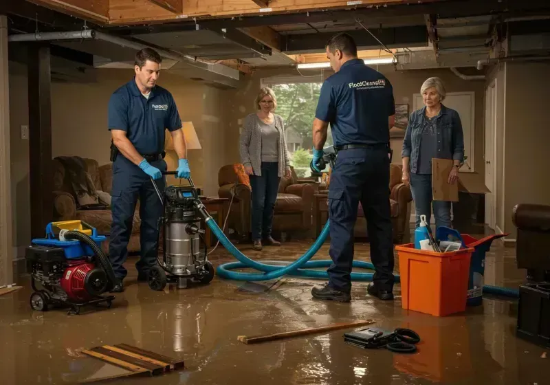 Basement Water Extraction and Removal Techniques process in Fairton, NJ